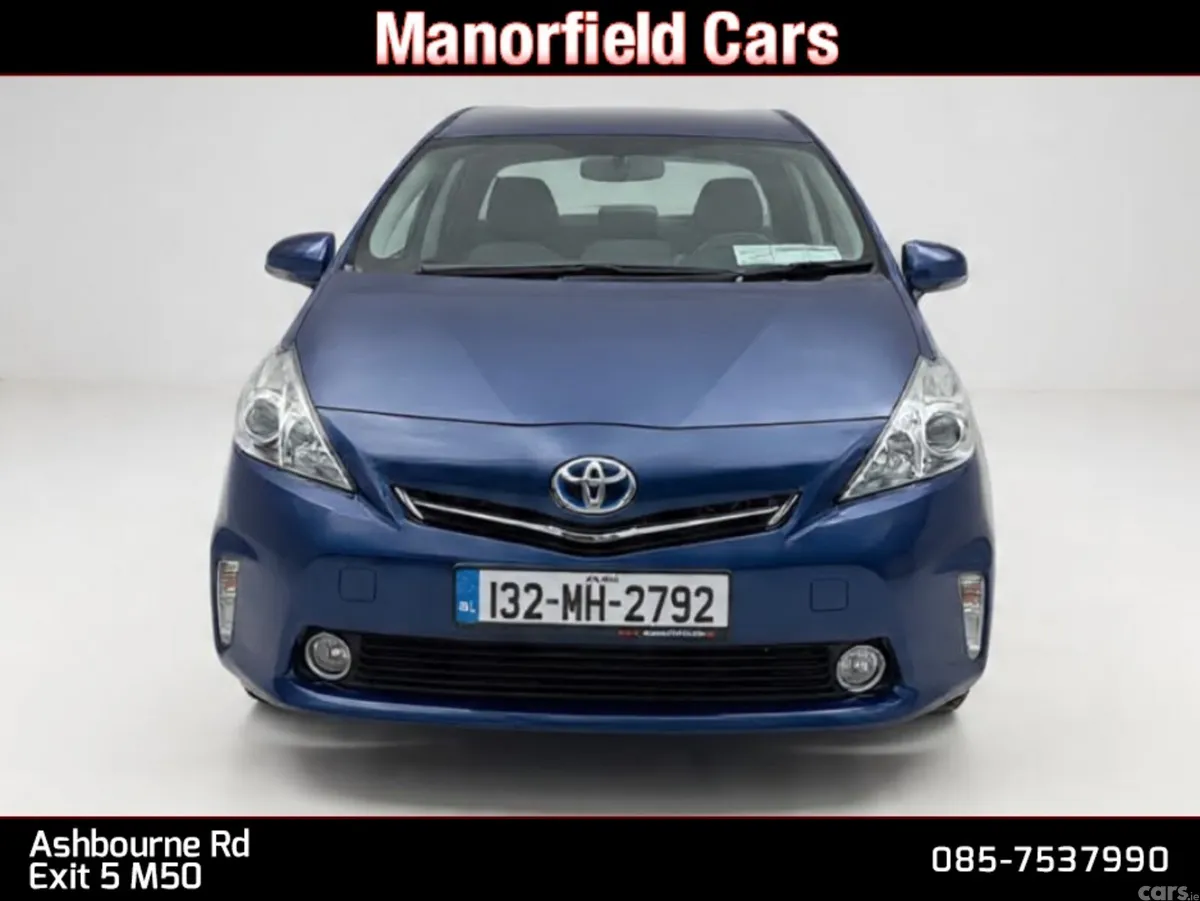 Toyota Prius MPV, Petrol Hybrid, 2013, Blue