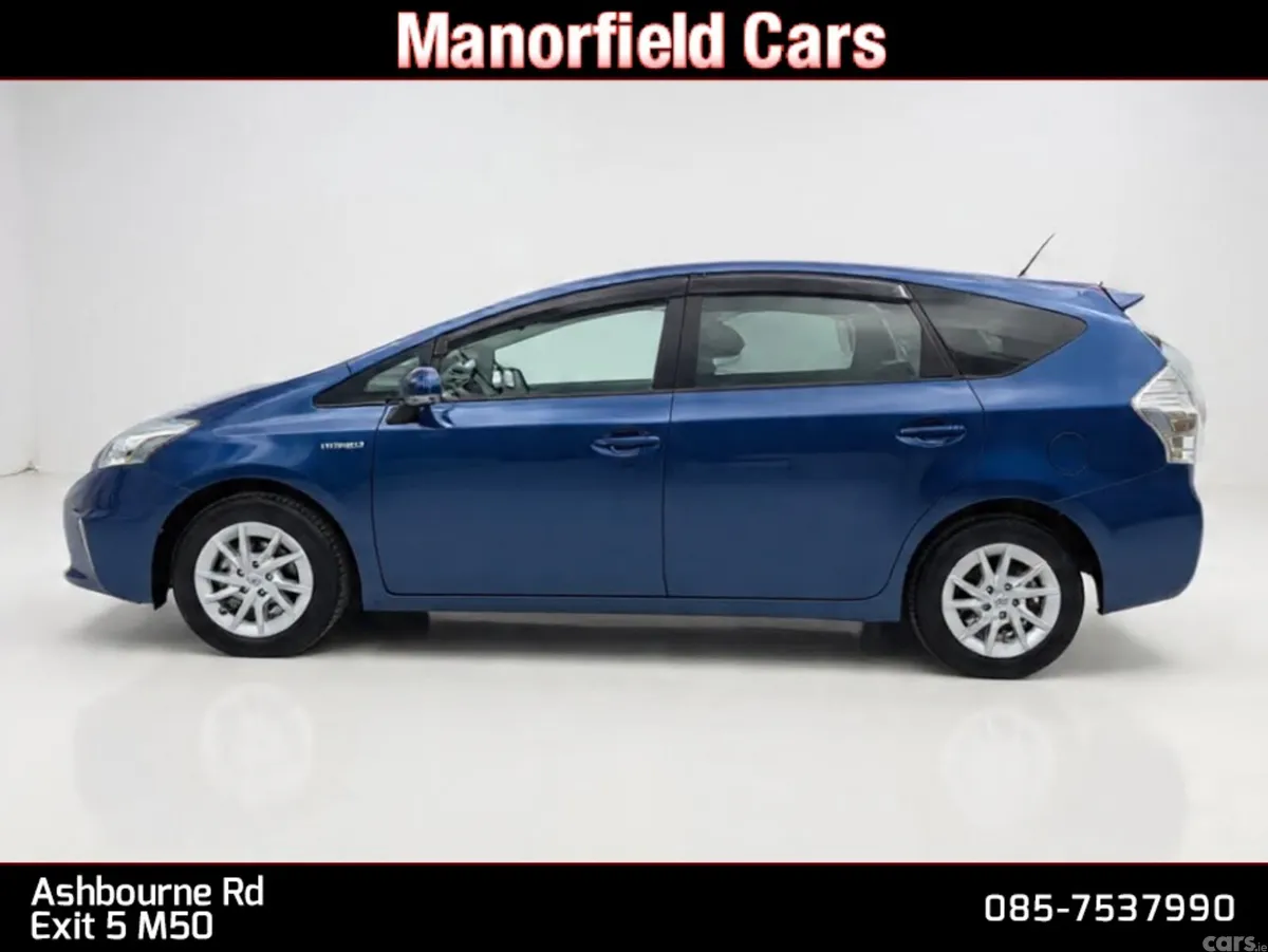 Toyota Prius MPV, Petrol Hybrid, 2013, Blue