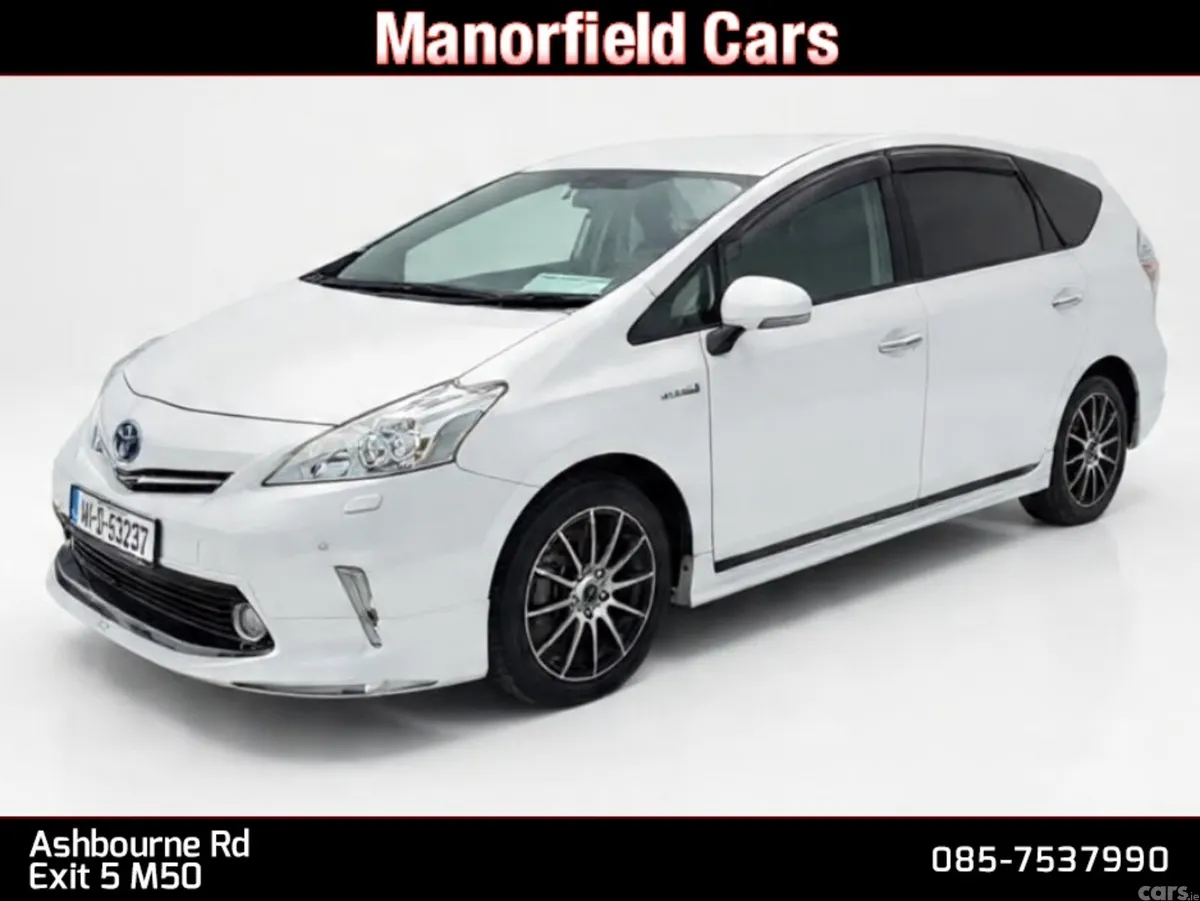 Toyota Prius Hatchback, Petrol Hybrid, 2014, White