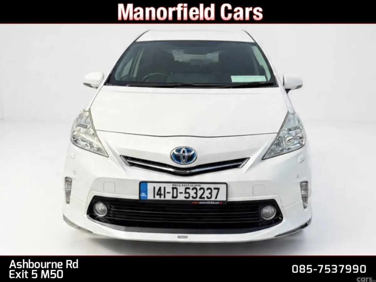 Toyota Prius Hatchback, Petrol Hybrid, 2014, White
