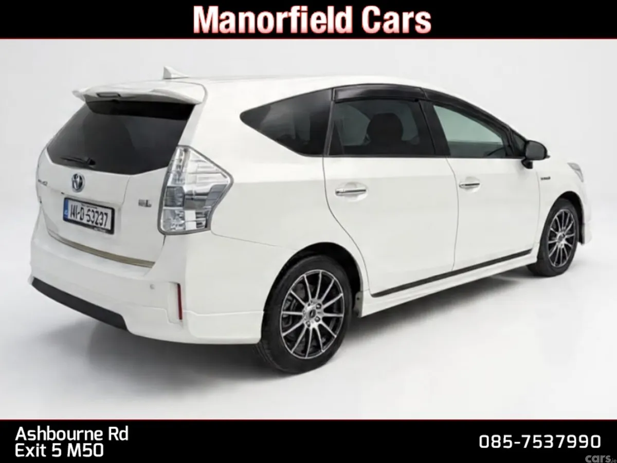 Toyota Prius Hatchback, Petrol Hybrid, 2014, White