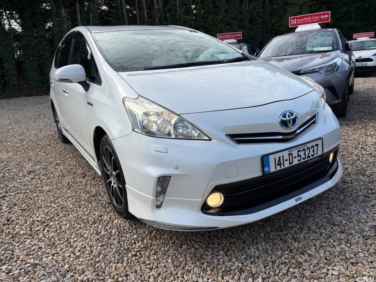 Toyota Prius Hatchback, Petrol Hybrid, 2014, White