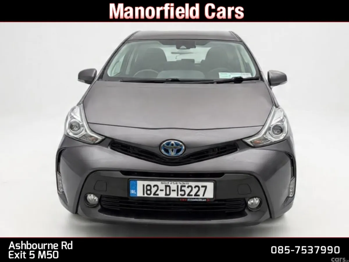 Toyota Prius MPV, Petrol Hybrid, 2018, Grey