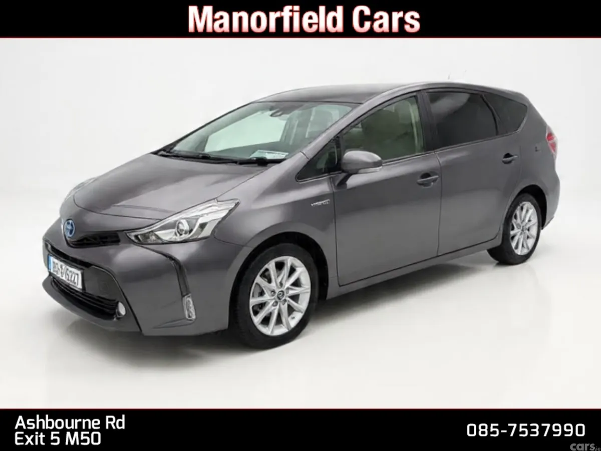 Toyota Prius MPV, Petrol Hybrid, 2018, Grey