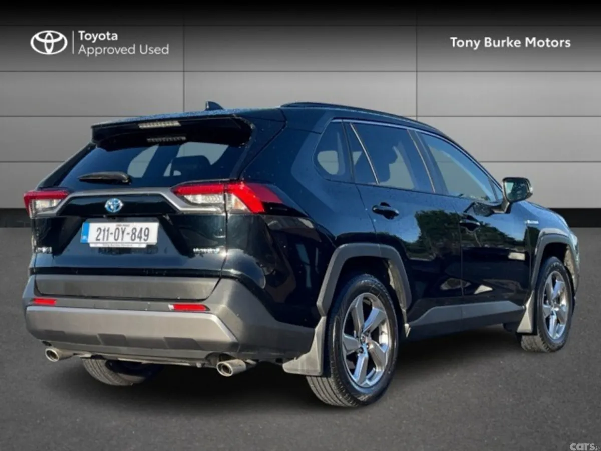 Toyota RAV4 SUV, Petrol Hybrid, 2021, Black