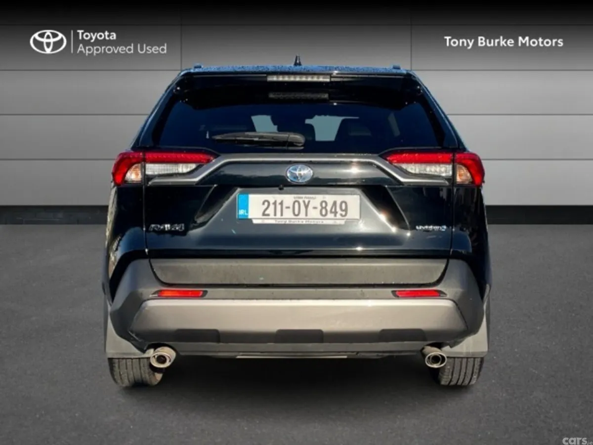 Toyota RAV4 SUV, Petrol Hybrid, 2021, Black