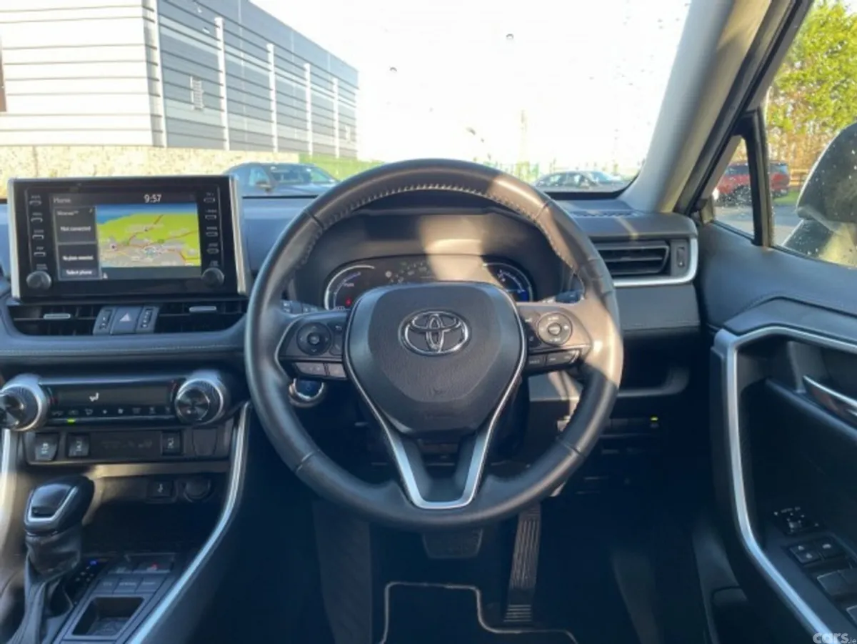 Toyota RAV4 SUV, Petrol Hybrid, 2021, Black