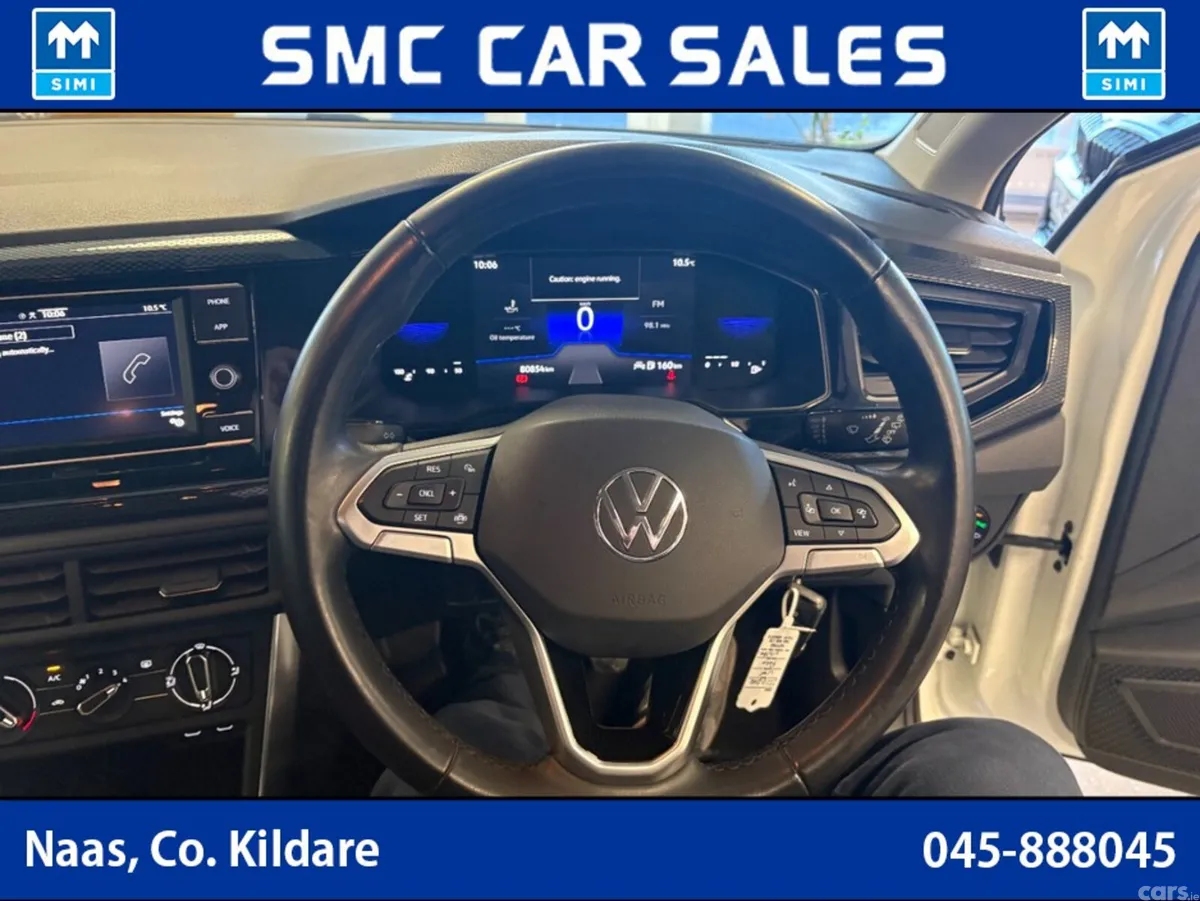 Volkswagen Polo Hatchback, Petrol, 2022, White