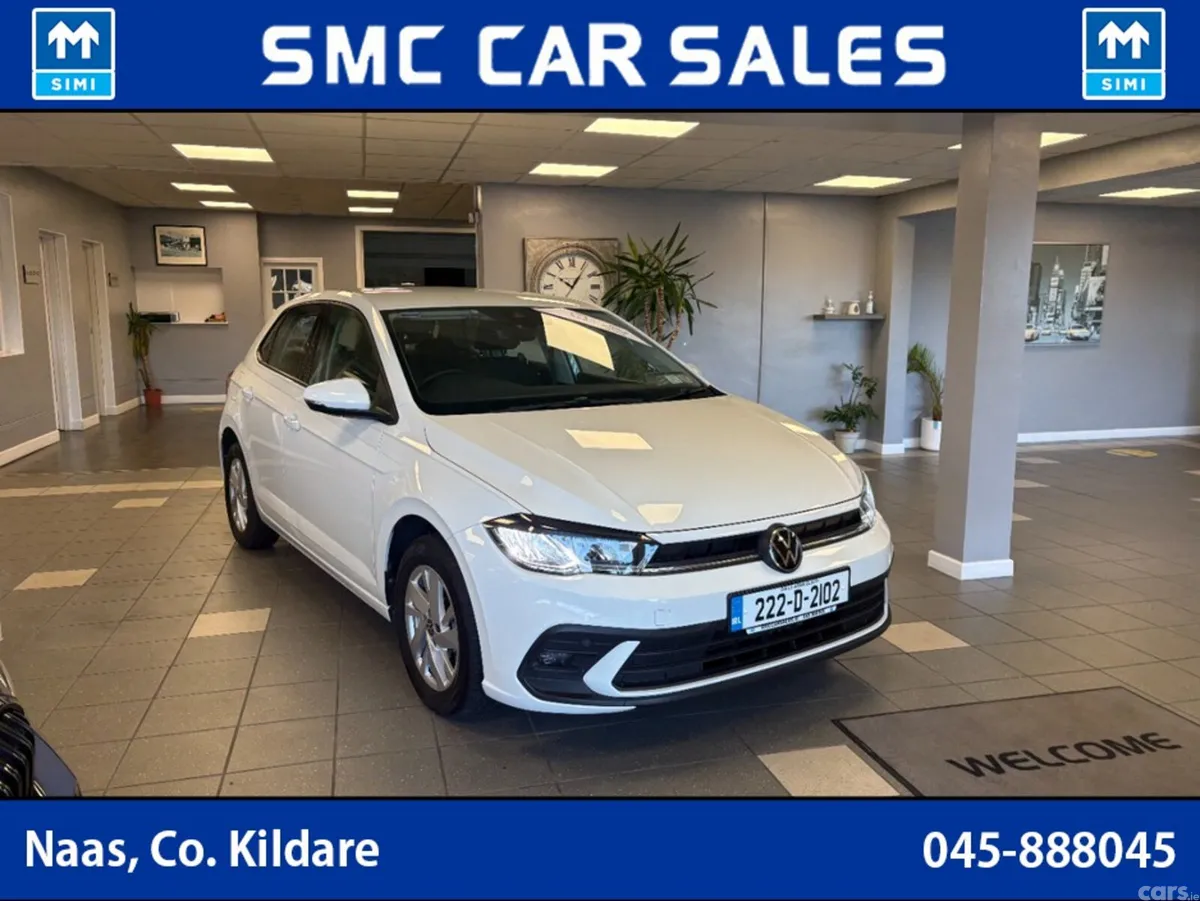 Volkswagen Polo Hatchback, Petrol, 2022, White