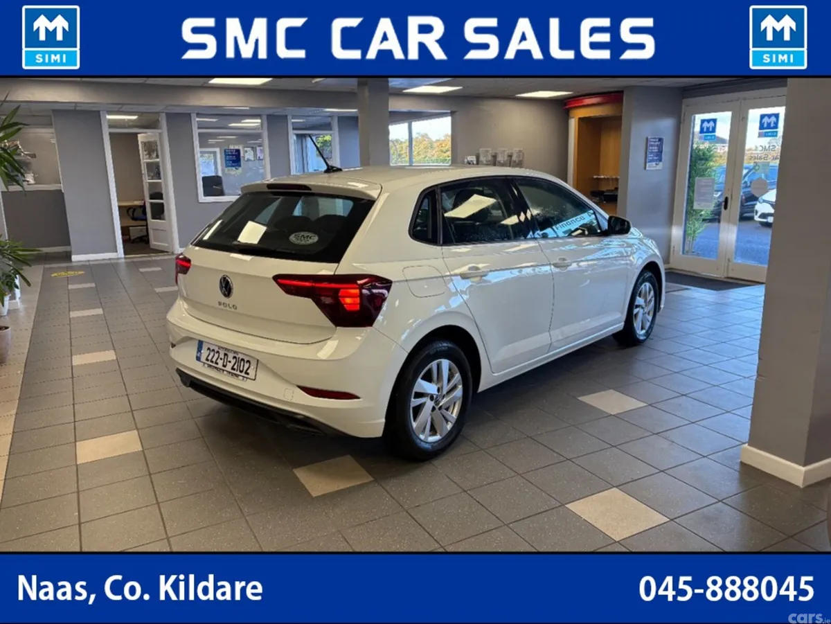 Volkswagen Polo Hatchback, Petrol, 2022, White