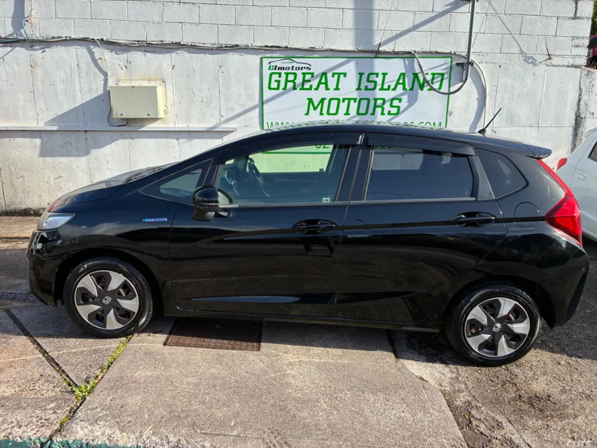 Honda Fit Hatchback, Petrol Hybrid, 2017, Black