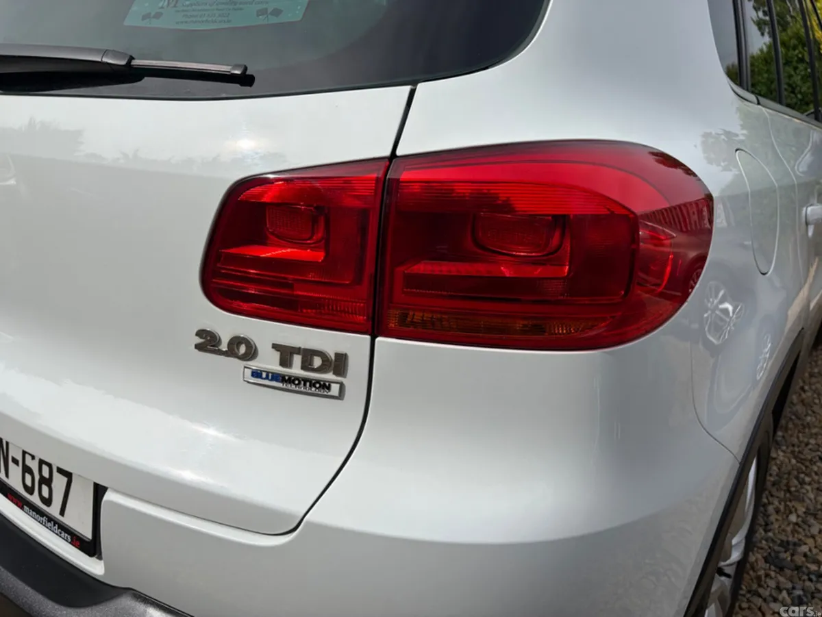 Volkswagen Tiguan SUV, Diesel, 2014, White