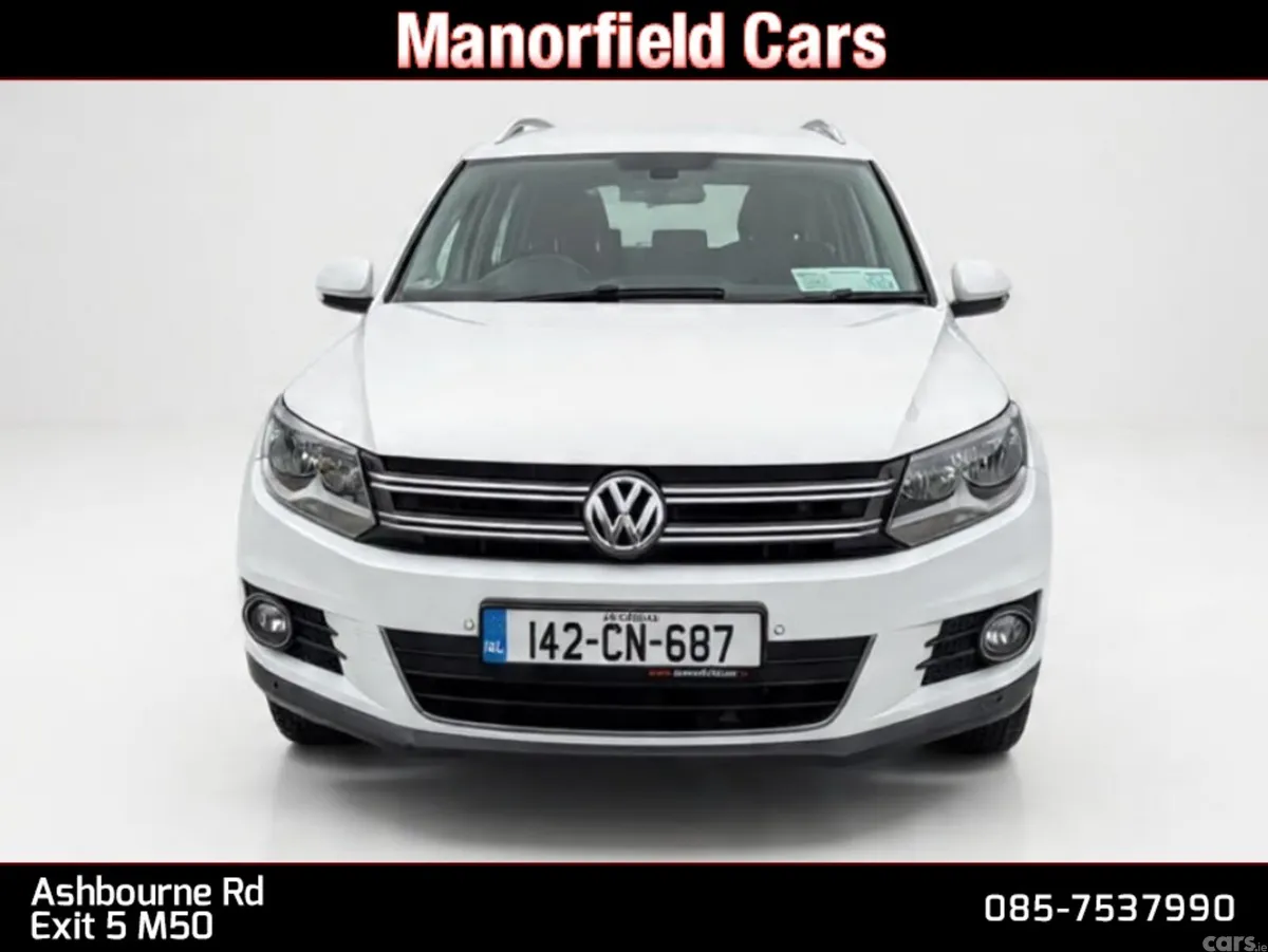 Volkswagen Tiguan SUV, Diesel, 2014, White