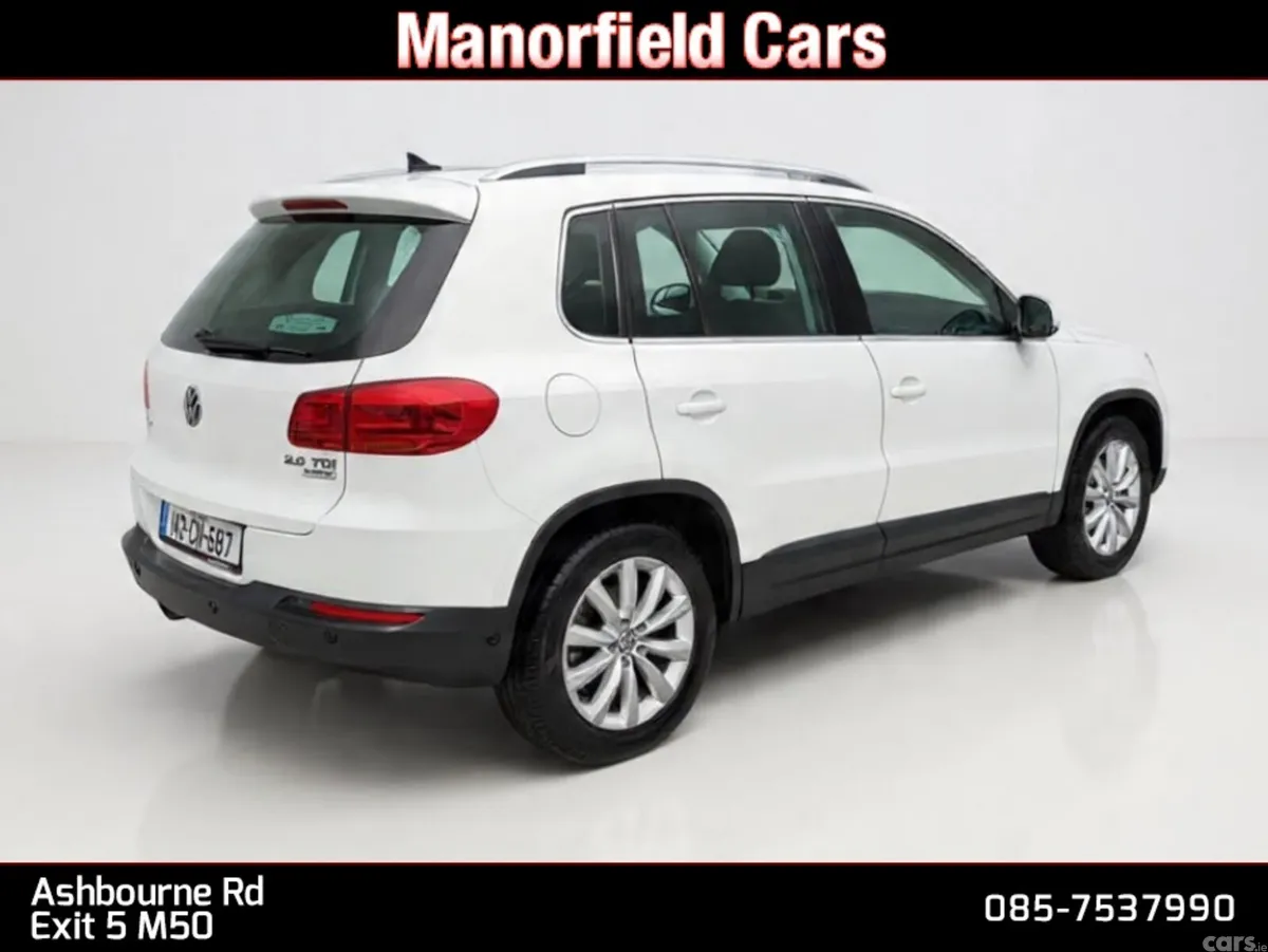 Volkswagen Tiguan SUV, Diesel, 2014, White