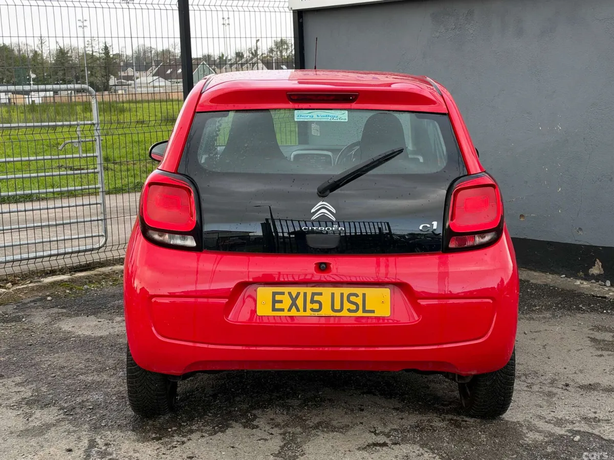 Citroen C1 Hatchback, Petrol, 2015, Red