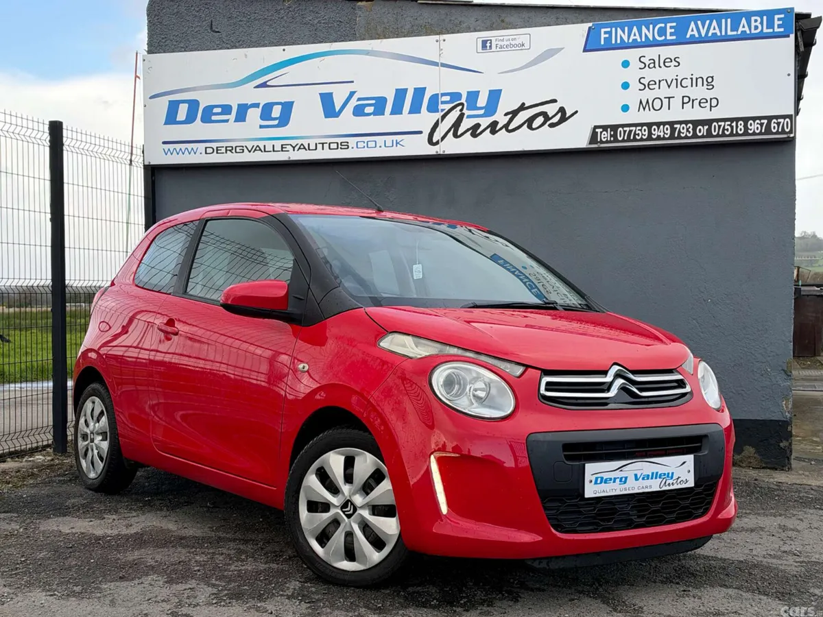 Citroen C1 Hatchback, Petrol, 2015, Red