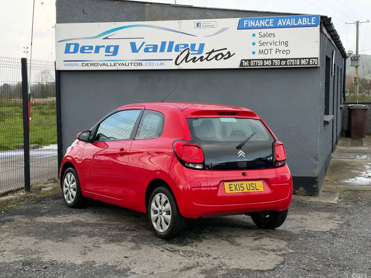 Citroen C1 Hatchback, Petrol, 2015, Red