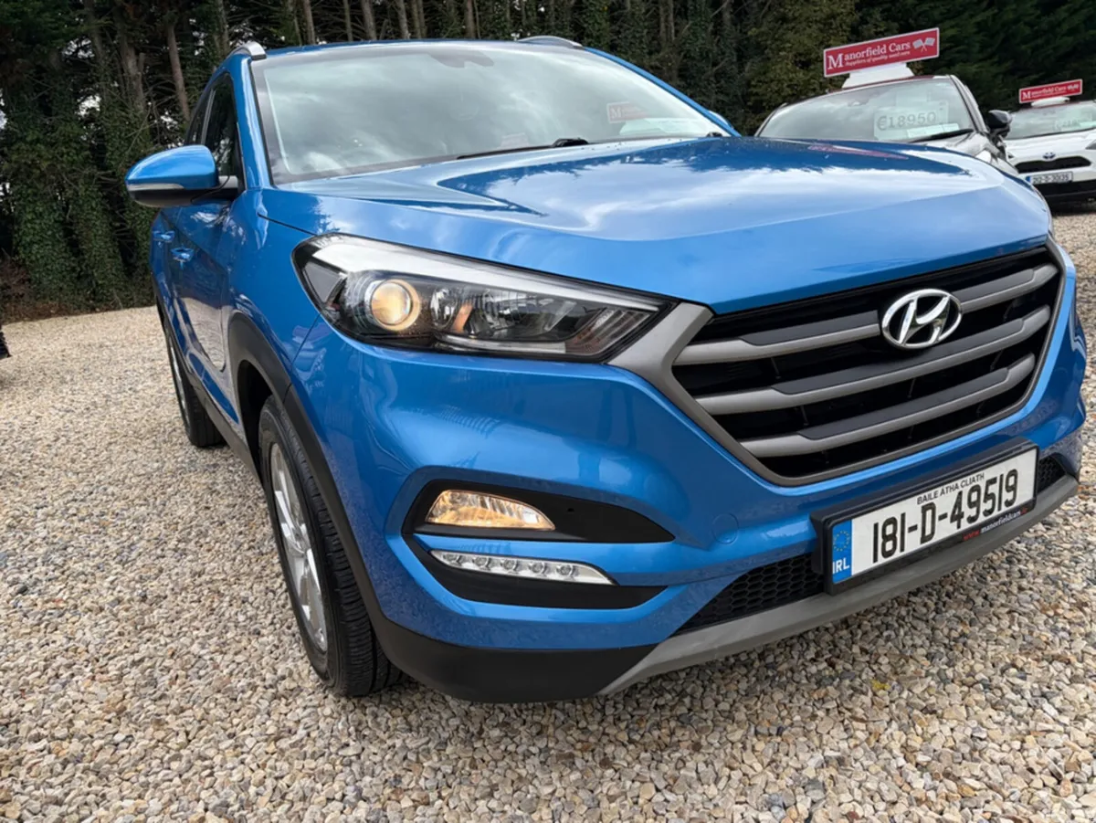 Hyundai Tucson SUV, Diesel, 2018, Blue