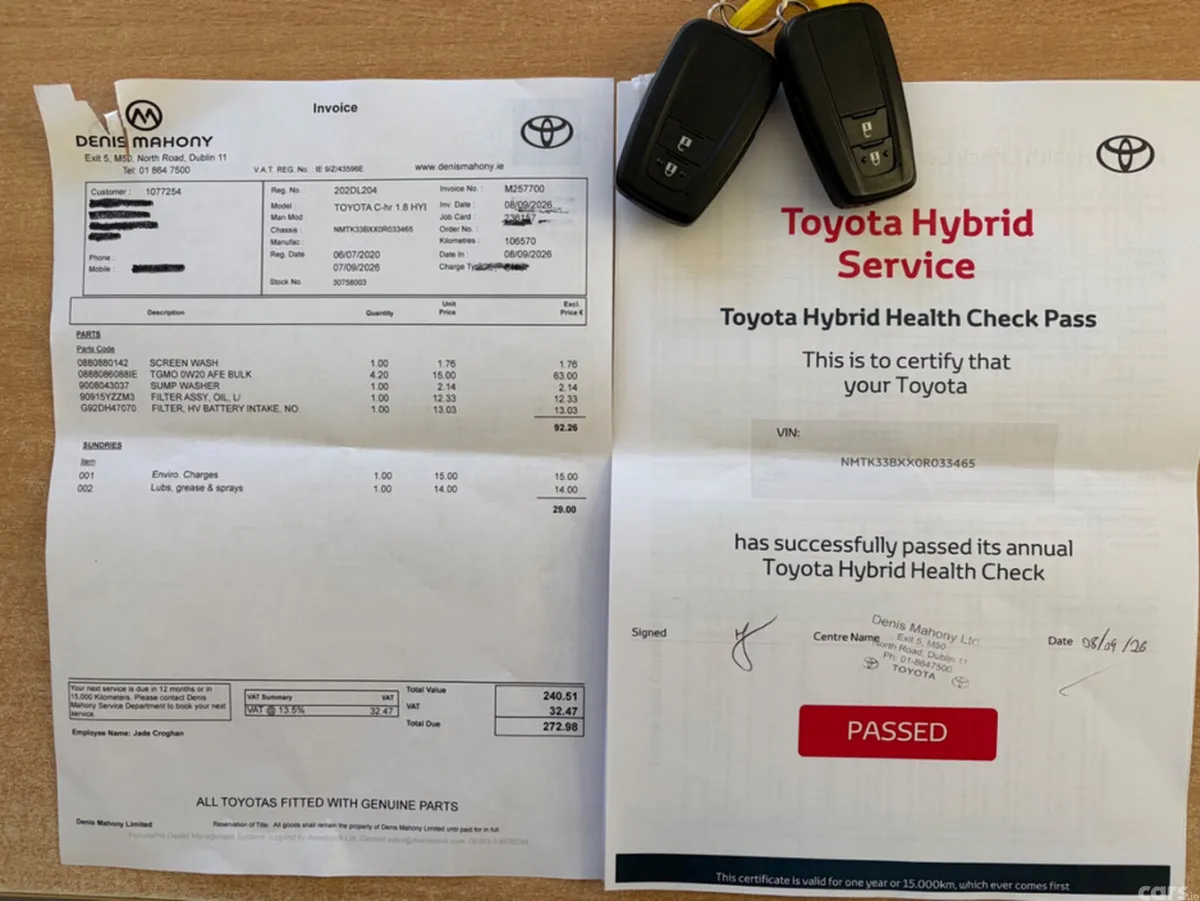Toyota C-HR SUV, Petrol Hybrid, 2020, White