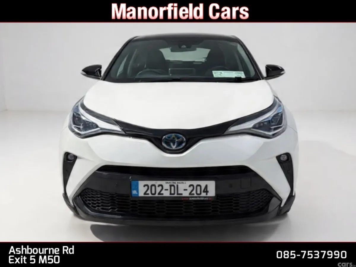 Toyota C-HR SUV, Petrol Hybrid, 2020, White