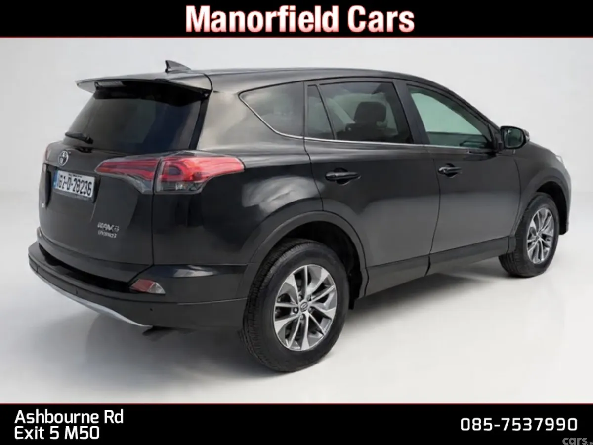 Toyota RAV4 SUV, Petrol Hybrid, 2016, Black