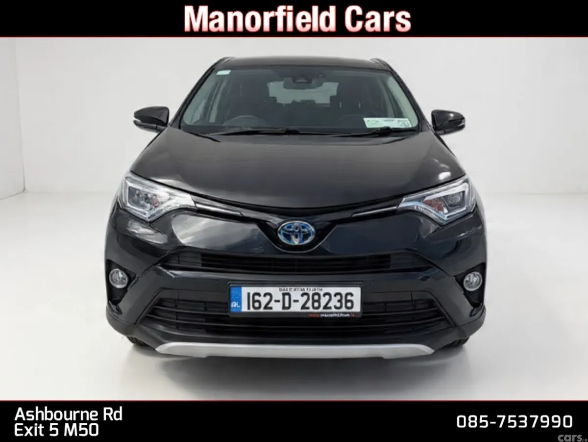 Toyota RAV4 SUV, Petrol Hybrid, 2016, Black