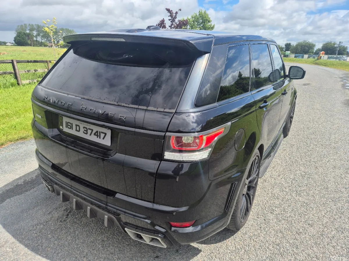 Land Rover Range Rover Sport SUV, Diesel, 2016, Black