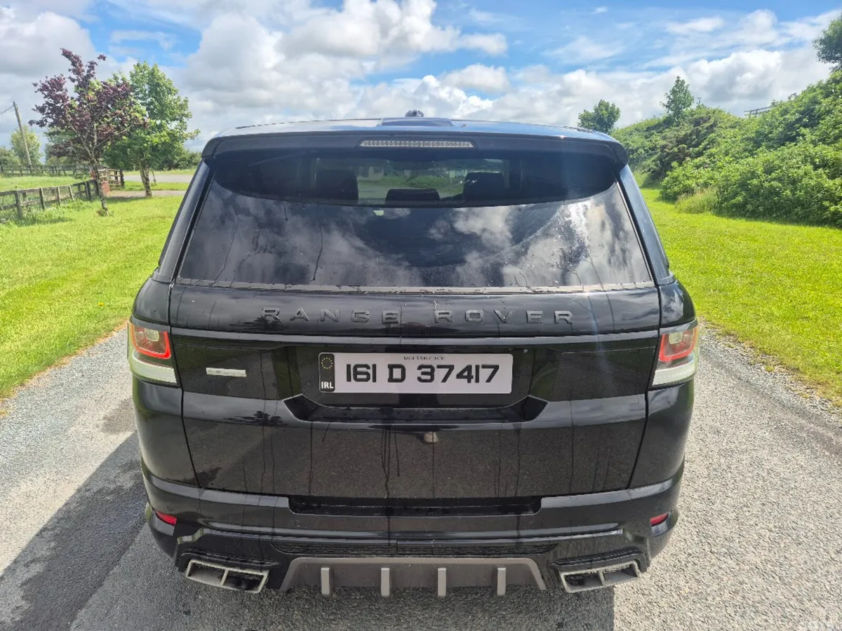 Land Rover Range Rover Sport SUV, Diesel, 2016, Black