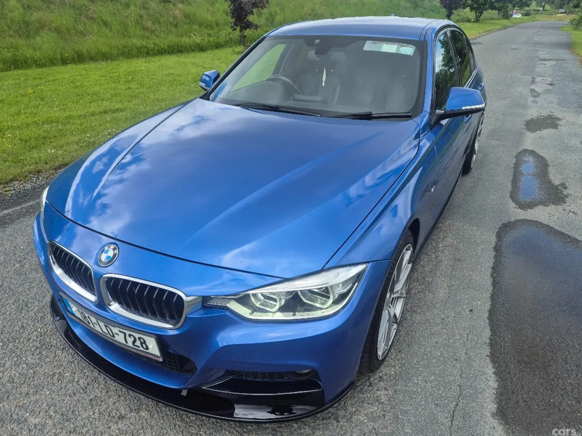 BMW 3-Series Saloon, Diesel, 2018, Blue