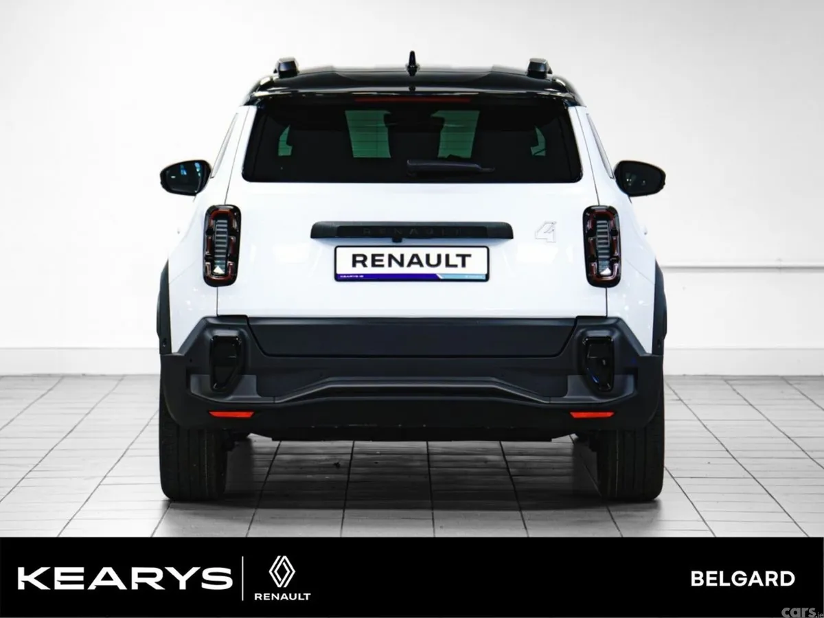 Renault 4 Hatchback, Electric, 2027, White