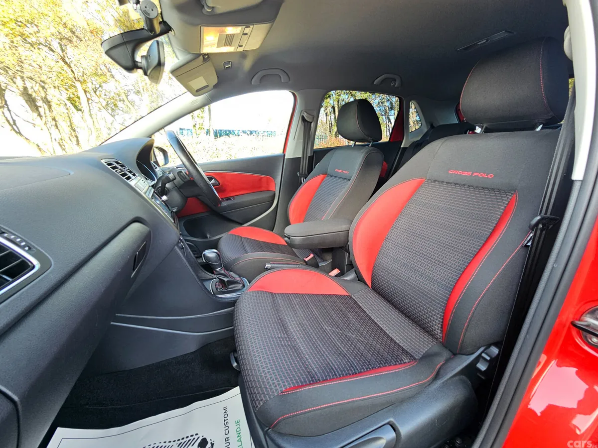 Volkswagen Polo Hatchback, Petrol, 2016, Red