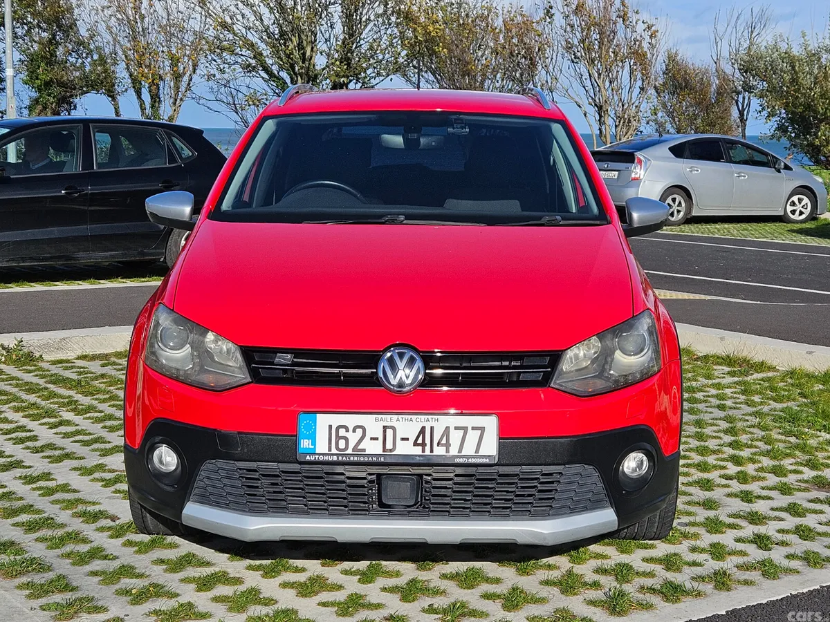Volkswagen Polo Hatchback, Petrol, 2016, Red