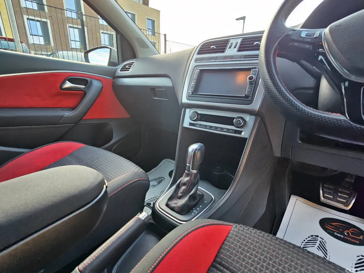 Volkswagen Polo Hatchback, Petrol, 2016, Red