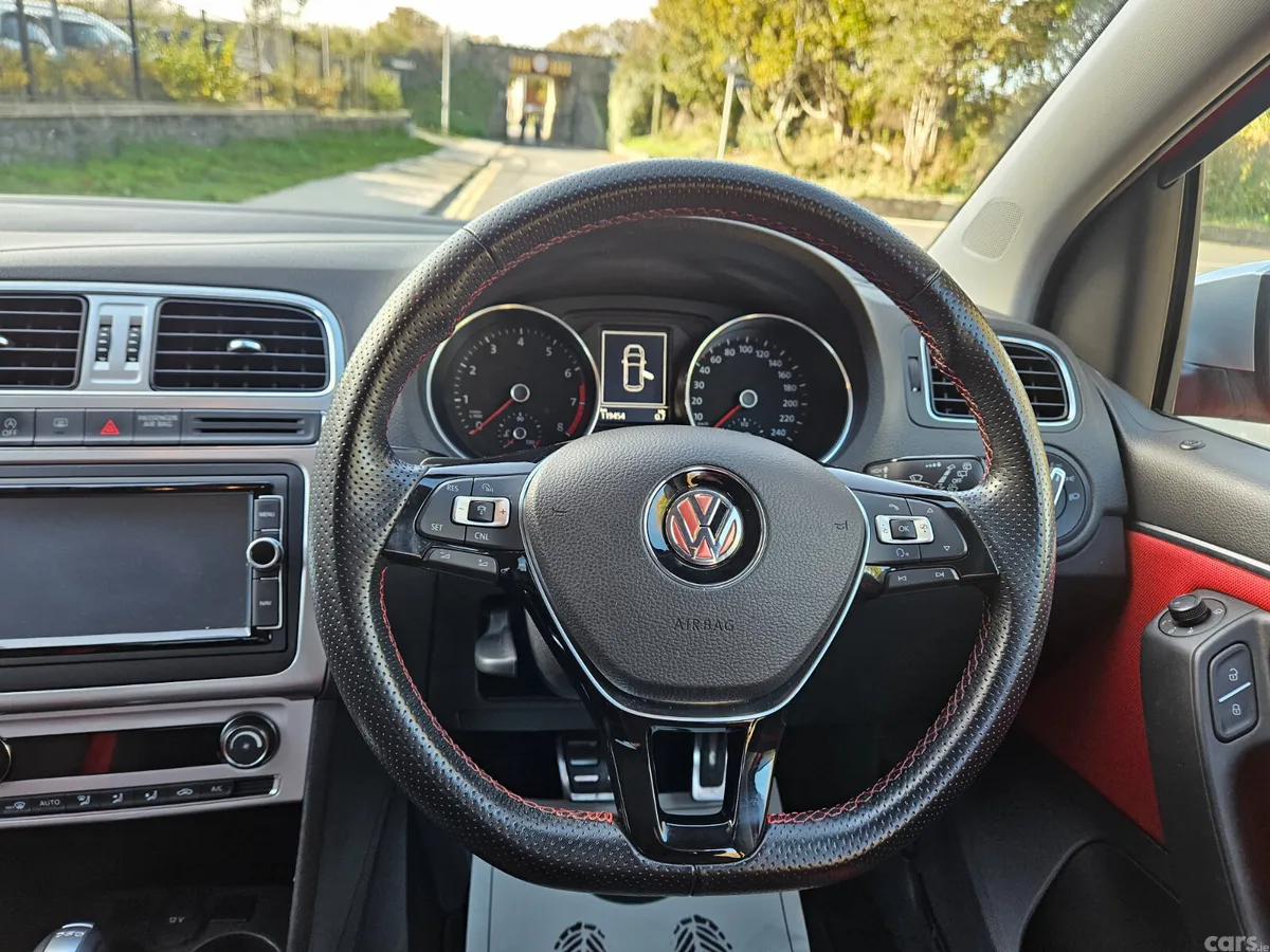 Volkswagen Polo Hatchback, Petrol, 2016, Red