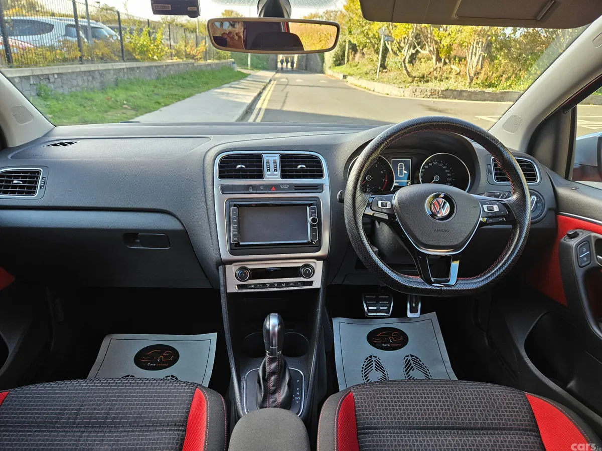 Volkswagen Polo Hatchback, Petrol, 2016, Red