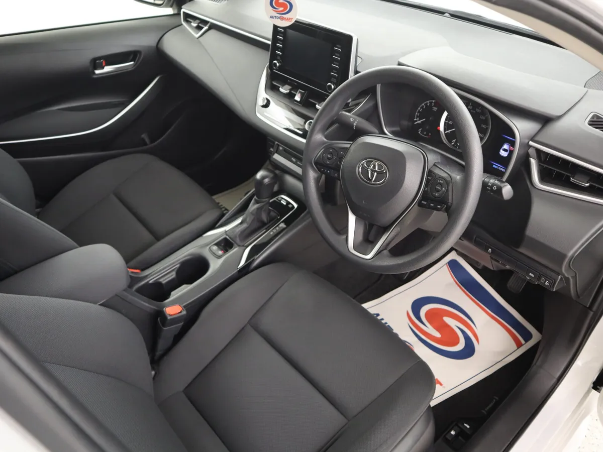 Toyota Corolla Saloon, Petrol Hybrid, 2021, White