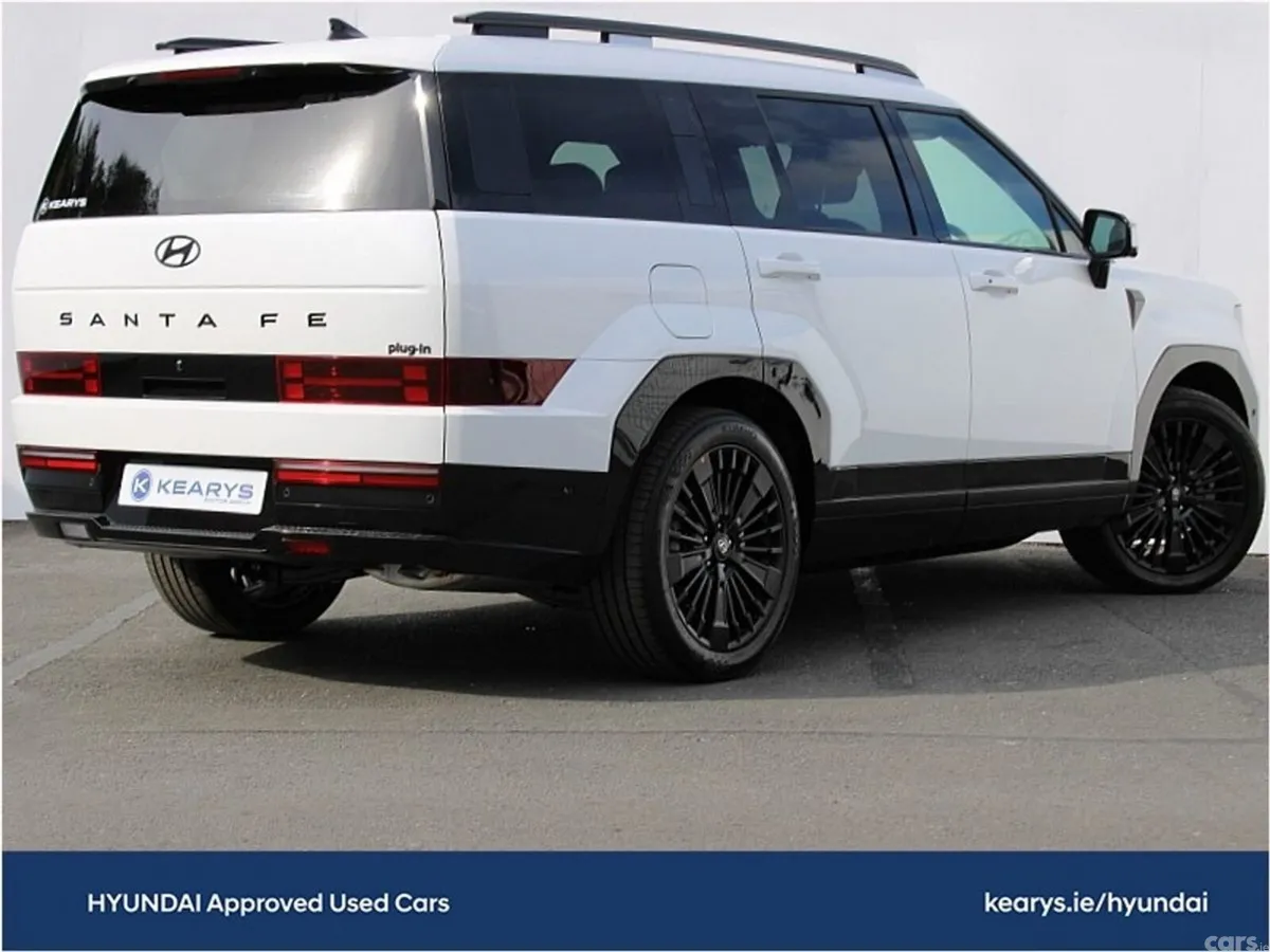 Hyundai Santa Fe SUV, Petrol Plug-in Hybrid, 2026, White