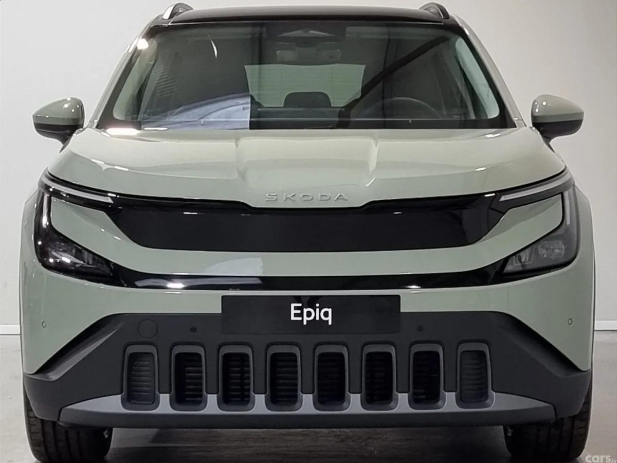 Skoda Epiq SUV, Electric, 2027, Green