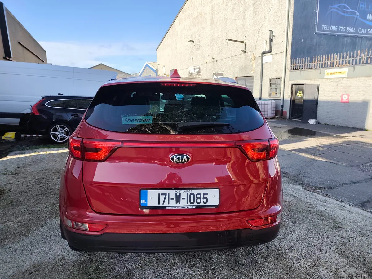 Kia Sportage SUV, Diesel, 2017, Red