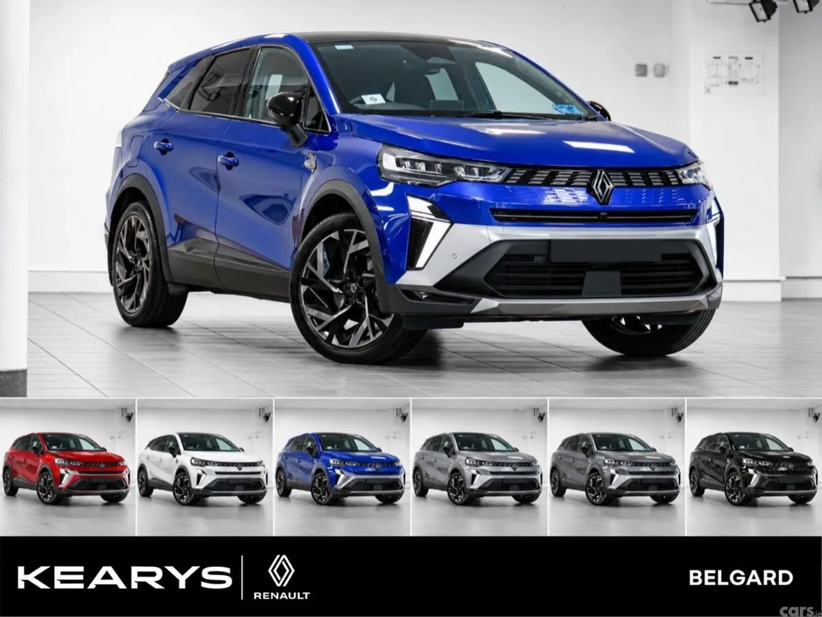 Renault Symbioz SUV, Petrol Hybrid, 2027, Blue