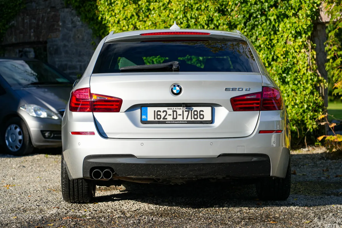 BMW 5-Series Estate, Diesel, 2016, Silver