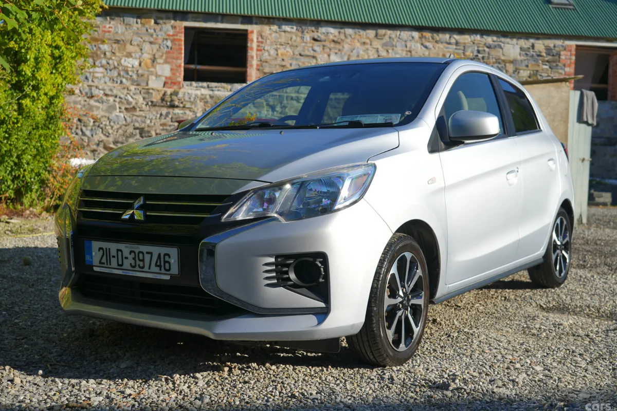 Mitsubishi Mirage Hatchback, Petrol, 2021, Silver