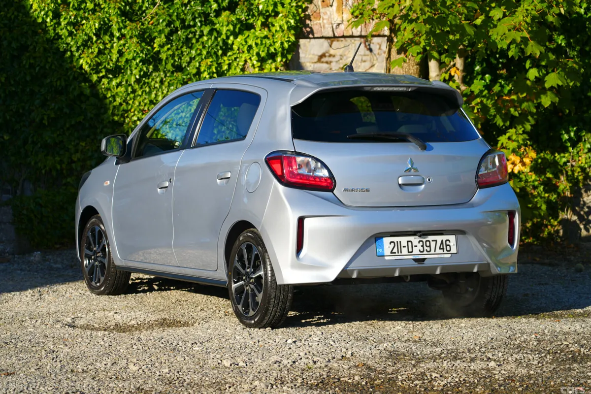 Mitsubishi Mirage Hatchback, Petrol, 2021, Silver