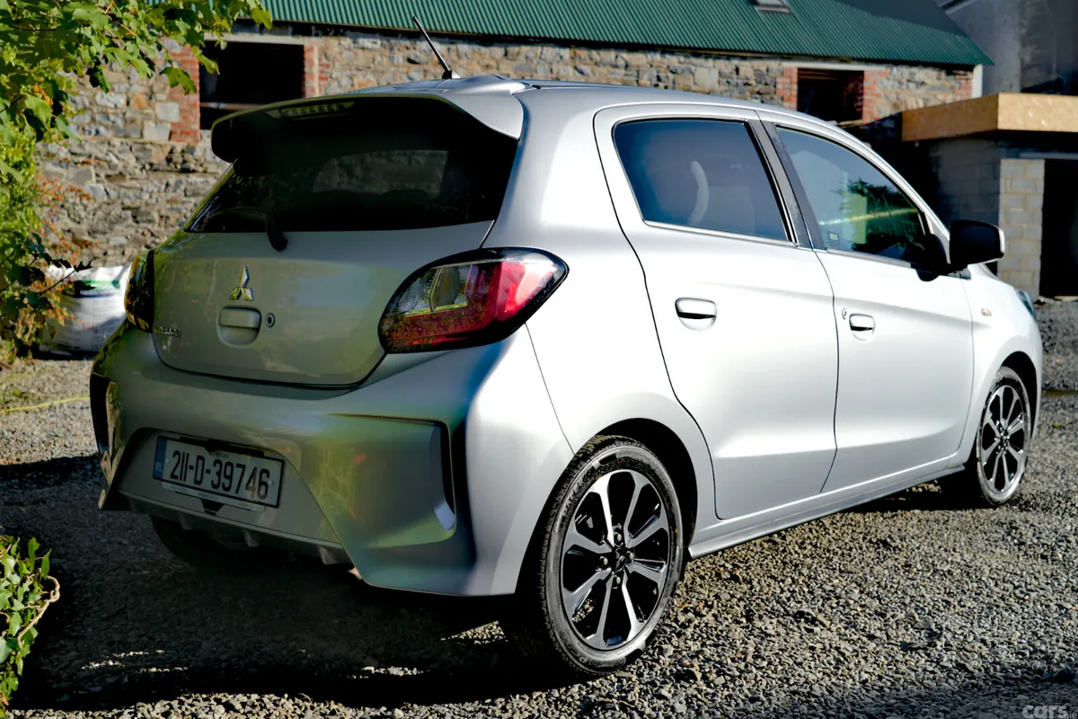 Mitsubishi Mirage Hatchback, Petrol, 2021, Silver
