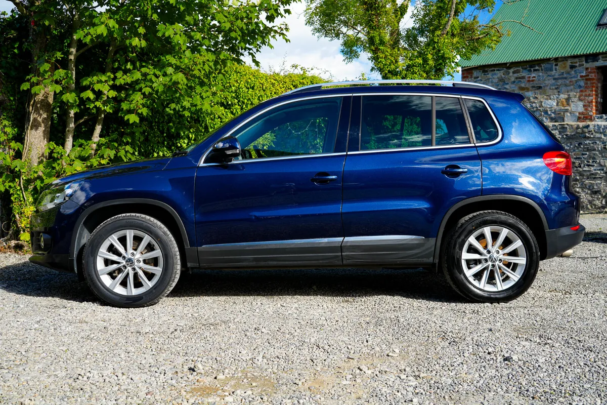 Volkswagen Tiguan SUV, Petrol, 2014, Blue