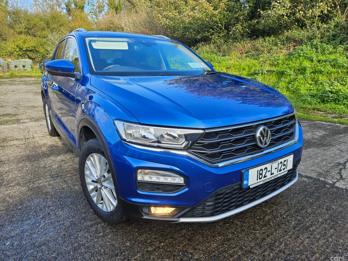 Volkswagen T-Roc SUV, Diesel, 2018, Blue