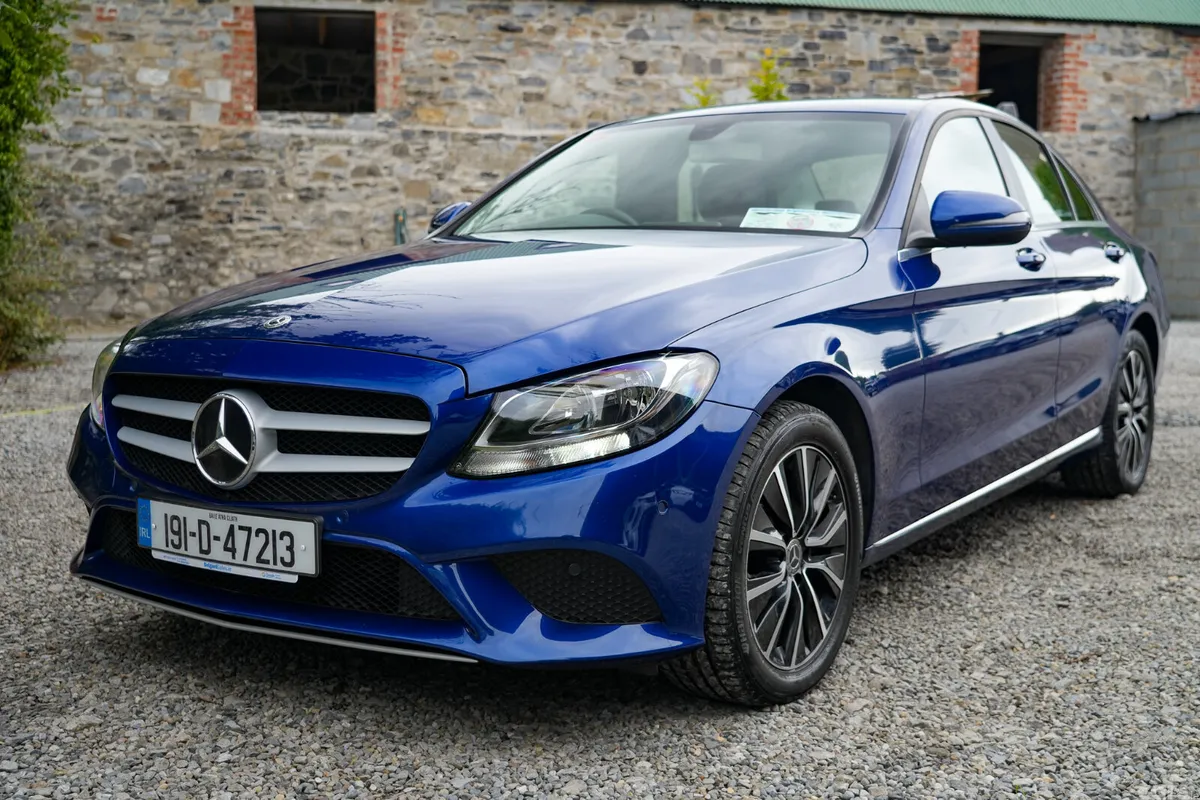 Mercedes-Benz C-Class Saloon, Diesel, 2019, Blue