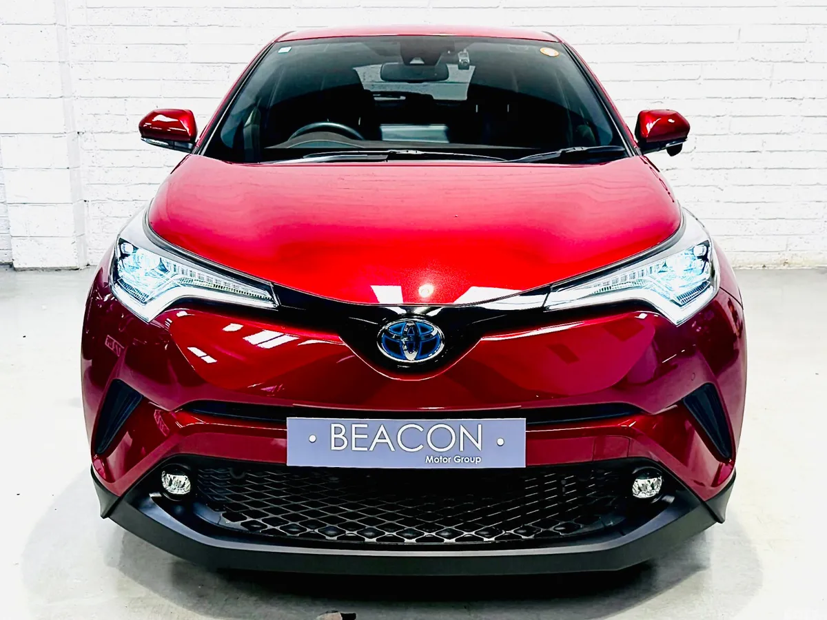 Toyota C-HR SUV, Petrol Hybrid, 2019, Red
