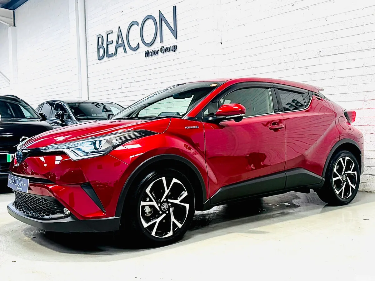 Toyota C-HR SUV, Petrol Hybrid, 2019, Red