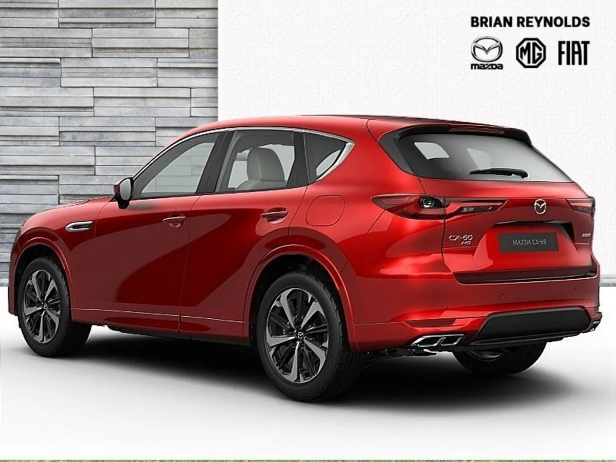 Mazda CX-60 SUV, Petrol Plug-in Hybrid, 2026, Red